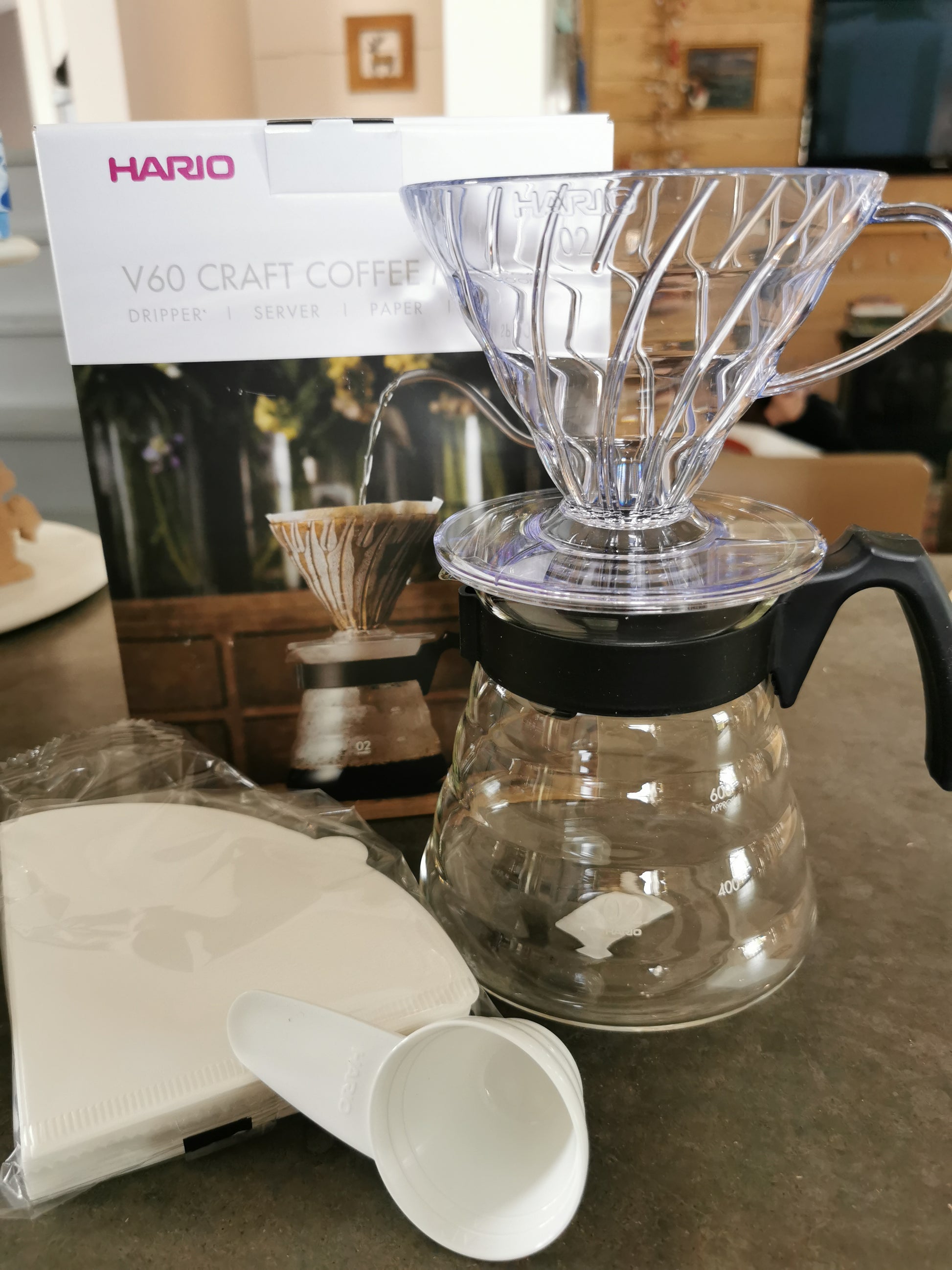 HARIO V60 Craft Coffee Maker (Pourover Set) – Hario Canada